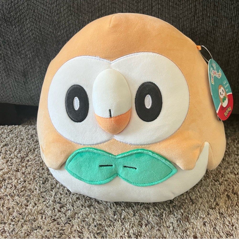 Pokémon - Rowlet - Squishmallow - 10"